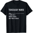 thumbnail image 1 of t-shirt Toxicology Nurse Shirts for Women Funny Nurse Definition T-Shirt mens，black，women，funny，journey，Crew Neck, Short Sleeve,printing, 1 of 4