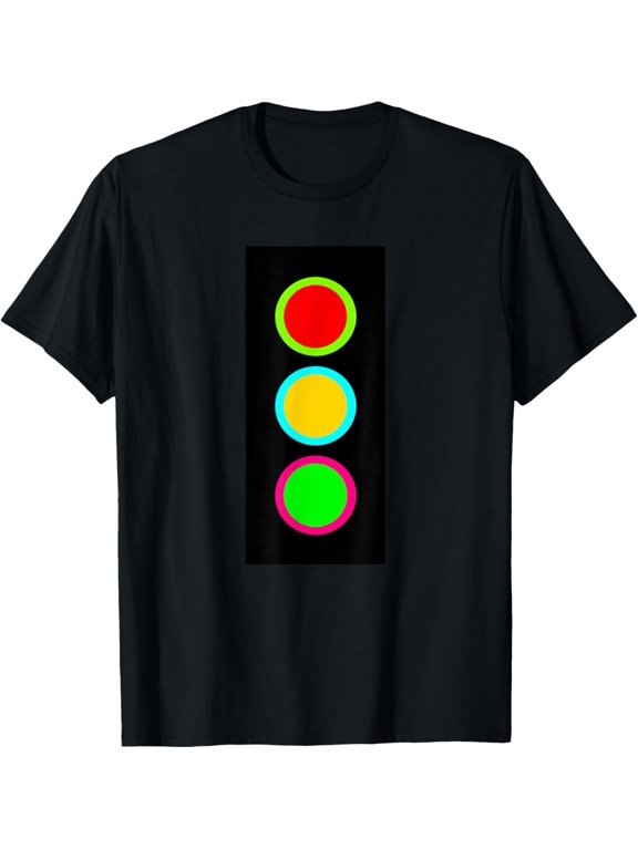 t-shirt Traffic Signal Stop-Caution-Go Mod Stop Light Fun T-Shirt.