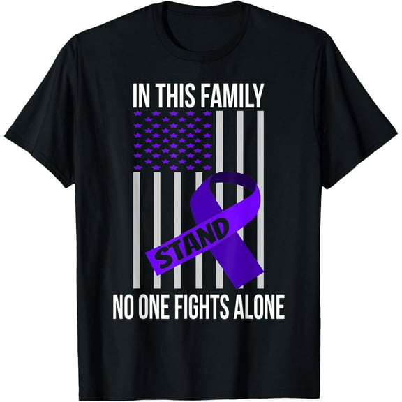 t-shirt USA Flag Purple Ribbon Products Opioid Overdose Awareness T-Shirt mens,black,women,funny,journey,Crew Neck, Short Sleeve,printing