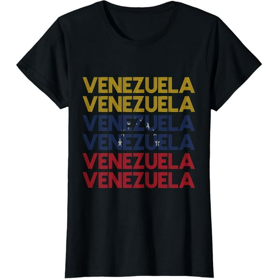 t-shirt Venezuela Flag Hispanic Heritage Month Kids Boys Girls T-Shirt.