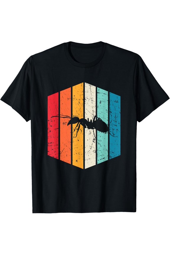 t-shirt Vintage Ant Shirt Gift for Animal Lover Retro Ant T-Shirt