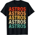 thumbnail image 1 of t-shirt Vintage Astros Retro Style 70s 80s First Name T-Shirt mens t shirt，black，women，funny，misfits，men，journey, 1 of 4