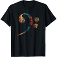 thumbnail image 1 of t-shirt Vintage Bass Clef for Bass Players, Bassists Bands Orchestra T-Shirt mens t shirt，black，women，funny，misfits，men，journey, 1 of 4
