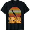 thumbnail image 1 of t-shirt Vintage Bungee Jumping | Retro Bungee Jumper T-Shirt, 1 of 4