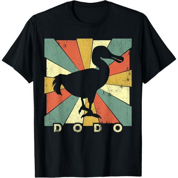 t-shirt Vintage Dodo Bird Lover Retro Style Animal T-Shirt