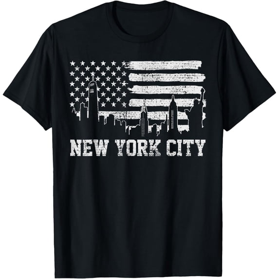 t-shirt Vintage New York City NYC Big Apple Trip T-Shirt.