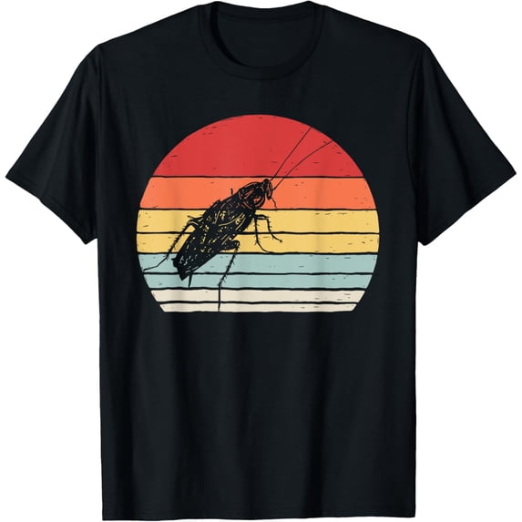 Vintage Retro Cockroach Insect T-Shirt