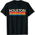 thumbnail image 1 of t-shirt Vintage Retro Houston Texas Distressed Souvenir T-Shirt mens t shirt，black，women，funny，misfits，men，journey, 1 of 4
