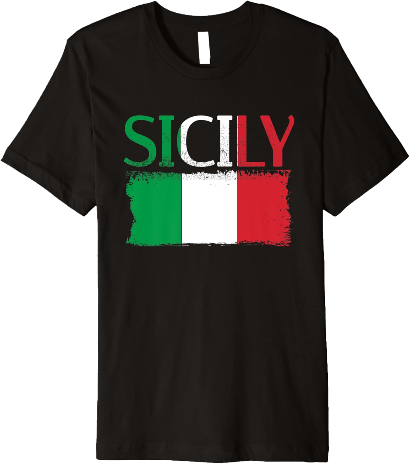 Sicile Sicilia Italie Île de Palerme Italien T-Shirt