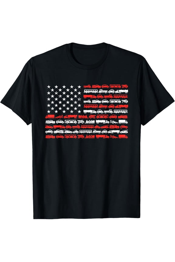 t-shirt Vintage Train Locomotive Engine American Flag Model Builder T-Shirt mens t shirt,black,women,funny,misfits,men,journey