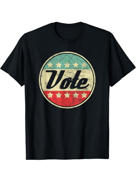 t-shirt Vote 2024 Midterm Election Gift Idea Voter Rights Graphic T-Shirt.