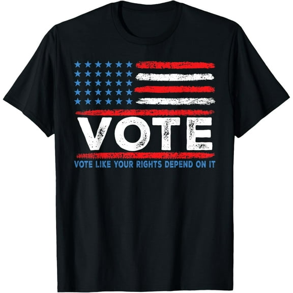 t-shirt Vote Like Your Rights Depend On It 2024 Election T-Shirt.