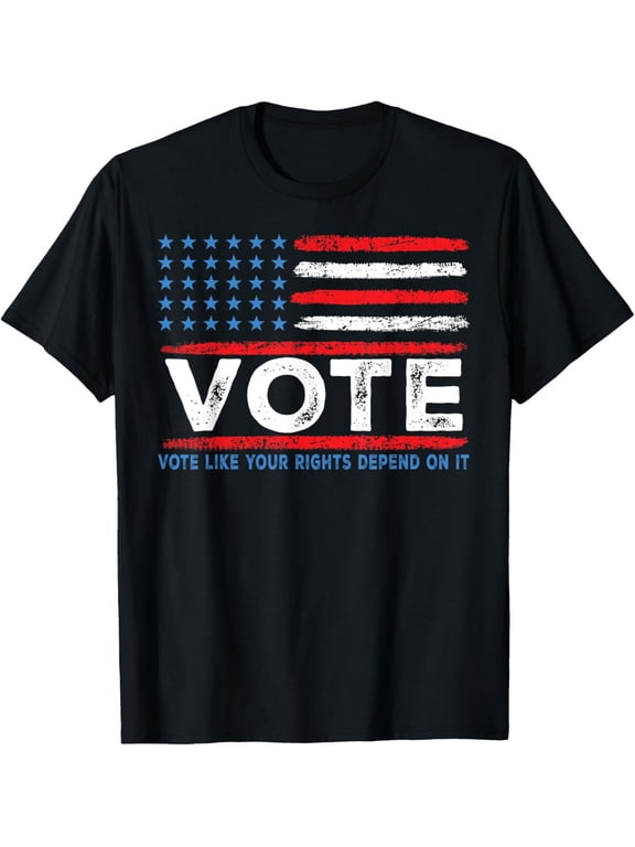 t-shirt Vote Like Your Rights Depend On It 2024 Election T-Shirt.