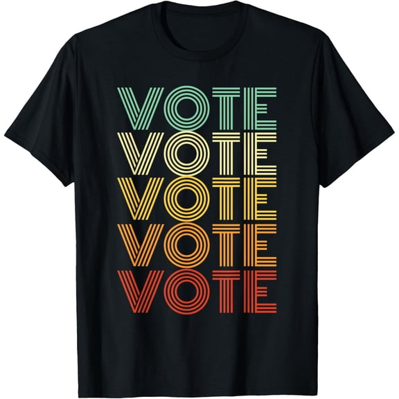 t-shirt Vote Shirt Men Women Vintage Election Voter T-Shirt.