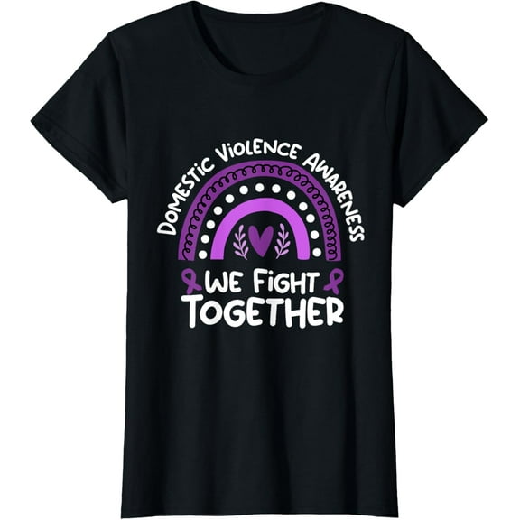 t-shirt We Fight Together | Domestic Violence Awareness T-Shirt.