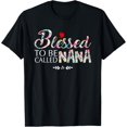 thumbnail image 1 of t-shirt Womens Blessed To Be Called Nana Tshirt., 1 of 4