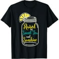 thumbnail image 1 of t-shirt Womens Southern Gift Girls Sweet Tea And Sunshine T-Shirt mens，black，women，funny，men，journey，Crew Neck, Short Sleeve,printing, 1 of 4