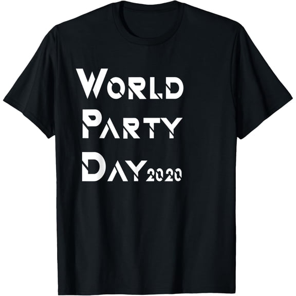 t-shirt World Party Day - Gift Holiday World Party Day | T-Shirt.