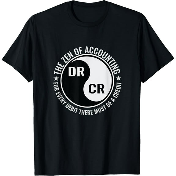 t-shirt Zen of Accounting Major Degree Accountant Gift CPA T-Shirt mens t shirt，black，women，funny，misfits，men，journey