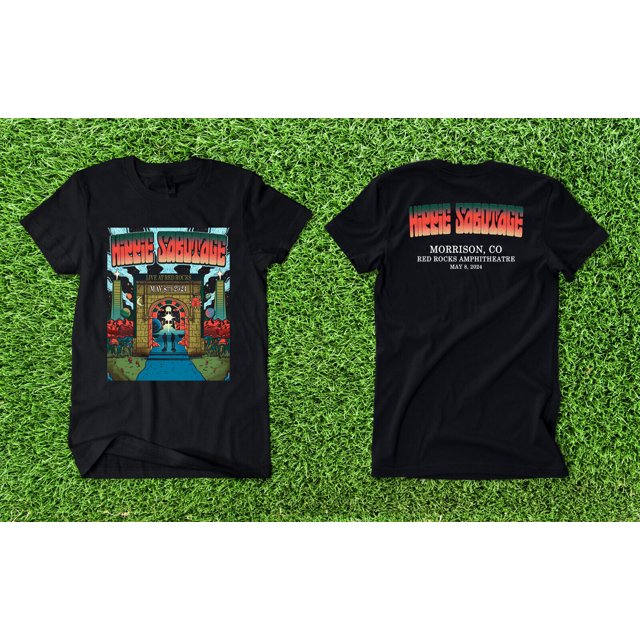 t shirt hippie sabotage morrison, co red rocks amphitheatre may 8, 2024