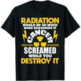 thumbnail image 1 of mens Rewarding If Cancer Screamed - Radiation Therapy Chemo X-Ray T-Shirt, 1 of 4