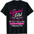 thumbnail image 1 of t-shirtAs A Gemini Girl I Have Three Sides - Astrology Zodiac Sign T-Shirt mens t shirt，black，women，funny，misfits，men，journey, 1 of 4