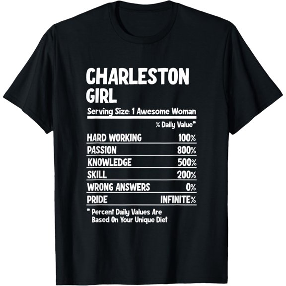 t-shirtCharleston Girl T-Shirt mens t shirt，black，women，funny，misfits，men，journey