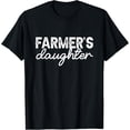 thumbnail image 1 of t-shirtFarm Girl Country Southern Farmer's Daughter Farm Farmer T-Shirt mens t shirt，black，women，funny，misfits，men，journey, 1 of 4