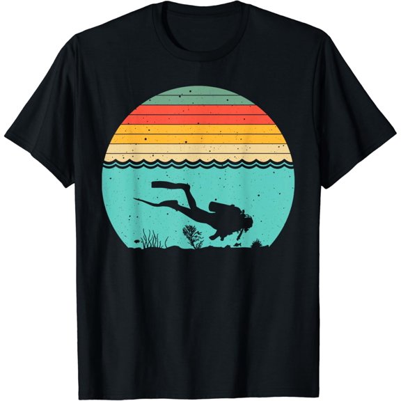 t-shirtFunny Scuba Diving Themed Design For Men Women Scuba Dive T-Shirt mens t shirt，black，women，funny，misfits，men，journey