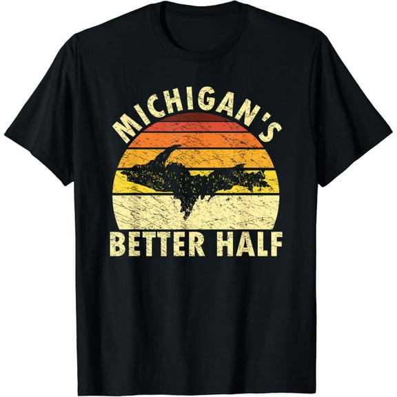 t-shirtFunny Upper Peninsula Shirt Yooper Upper Michigan T-Shirt mens t shirt，black，women，funny，misfits，men，journey