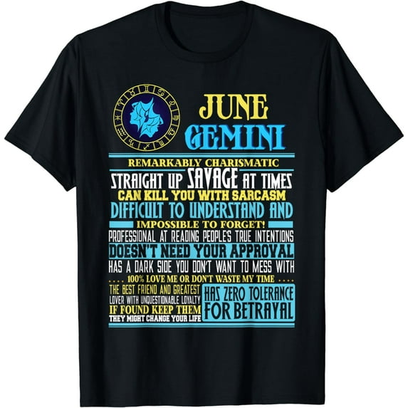 t-shirtGemini Facts Shirt Funny June Gemini Birthday Gift Shirt mens t shirt,black,women,funny,misfits,men,journey