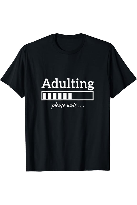 t-shirt Girls Boys T-Shirt Adult 18th Birthday present Idea for 18 Years Old mens t shirt，black，women，funny，misfits，men，journey