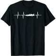 thumbnail image 1 of t-shirtHeartbeat Car Drag Race Pulse Strip Driver Racing Racer Gift T-Shirt mens t shirt，black，women，funny，misfits，men，journey, 1 of 4