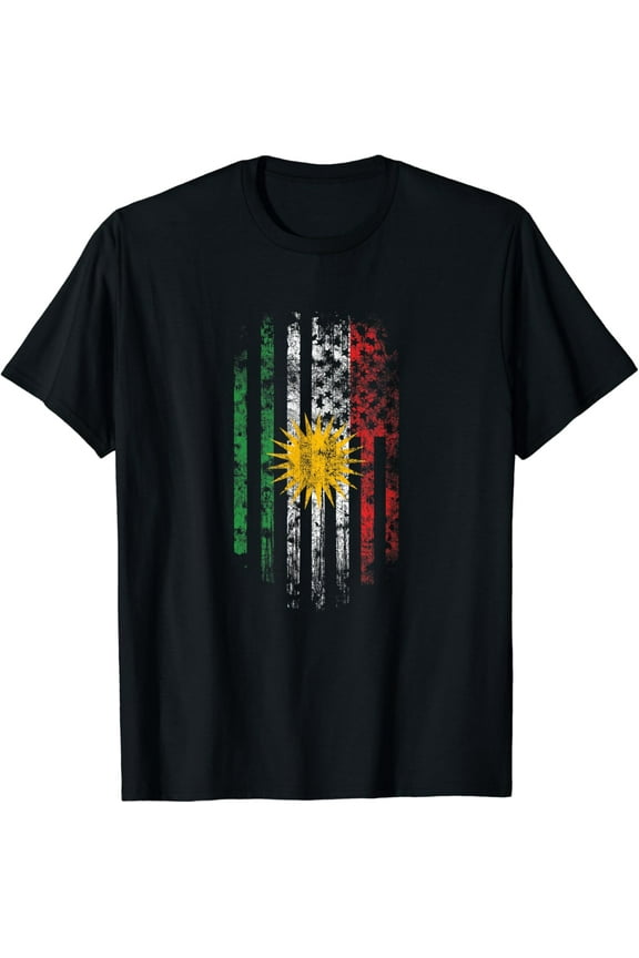 t-shirtKurdish American Flag T-Shirt - Kurdistan Shirt mens t shirt，black，women，funny，misfits，men，journey