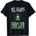 thumbnail image 1 of t-shirtMy Scars Are Proof I Fought For This Life Transplant Warrior T-Shirt mens t shirt，black，women，funny，misfits，men，journey, 1 of 4