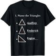 thumbnail image 1 of t-shirtName The Triangles Funny Math T-Shirt mens t shirt，black，women，funny，misfits，men，journey, 1 of 4