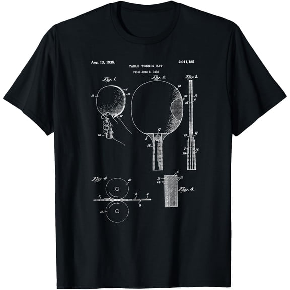 t-shirtRetro Ping Pong Paddle Shirt - Vintage Table Tennis Tee mens t shirt，black，women，funny，misfits，men，journey