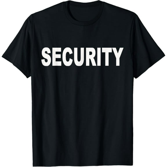 t-shirtSecurity Event Safety Guard Professional Officer Uniform T-Shirt mens t shirt，black，women，funny，misfits，men，journey