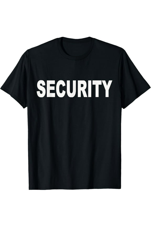 t-shirtSecurity Event Safety Guard Professional Officer Uniform T-Shirt mens t shirt，black，women，funny，misfits，men，journey