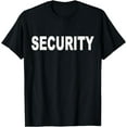 thumbnail image 1 of t-shirtSecurity Event Safety Guard Professional Officer Uniform T-Shirt mens t shirt，black，women，funny，misfits，men，journey, 1 of 4