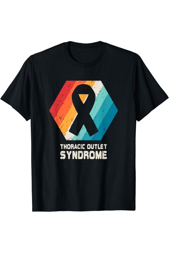 t-shirtThoracic Outlet Syndrome T Shirt TOS Awareness Gift mens t shirt,black,women,funny,misfits,men,journey