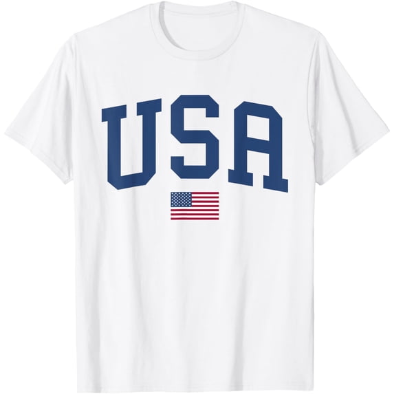 USA T Shirt Women Men Kids Patriotic American Flag July 4th T-Shirt mens t shirt,white,women,funny,misfits,men,journey