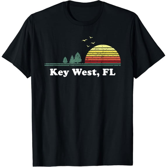 t-shirtVintage Key West, Florida Home Souvenir Print T-Shirt mens t shirt,black,women,funny,misfits,men,journey