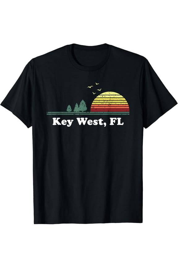 t-shirtVintage Key West, Florida Home Souvenir Print T-Shirt mens t shirt,black,women,funny,misfits,men,journey