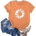 thumbnail image 1 of t shirts for women resort wear for women 2023 reading shirt giraffe shirt womens graphic tees clothes for teens teen girl stuffteen outfits(Yc-Orange,XX-Large), 1 of 5