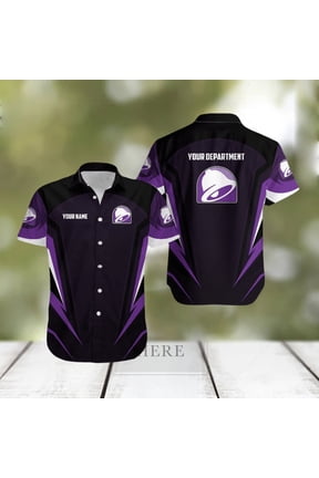 taco bell Personalized Name Logo Sunset 3D Hawaiian Shirt Men And Women Gift