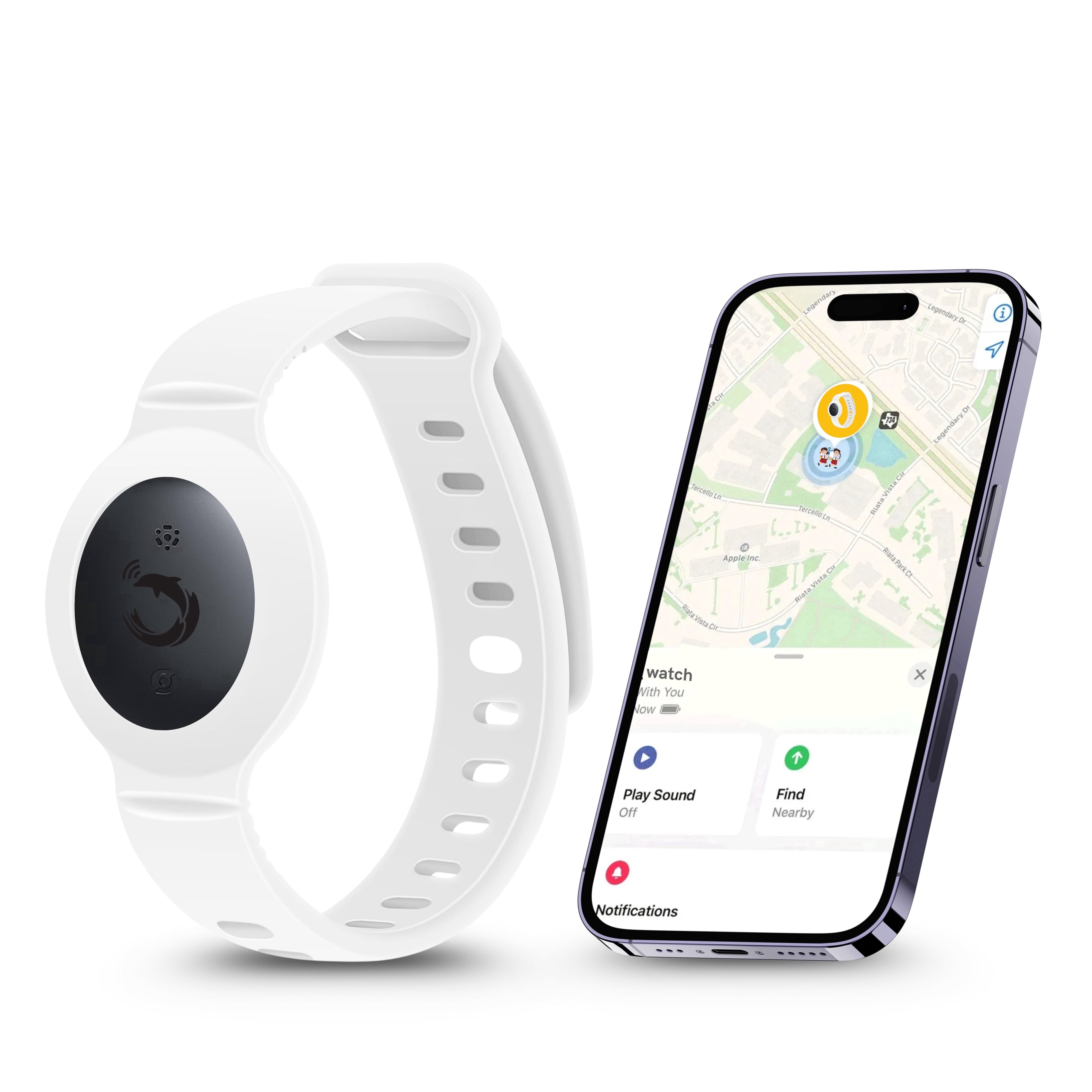 tag8 Dolphin Smart Watch Tracker Rex for Kids | GPS Location Tracker ...