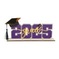 thumbnail image 1 of Taicans 2025 Graduation Party Decorations,Class of 2025 Graduation Party Decorations Wooden 2025 Graduation Congrats Grad Centerpieces Congratulate Graduation Table Toppers Decorations-J, 1 of 5