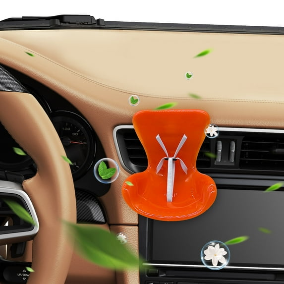 taicans Car Air Fresheners,Automotive Air Outlet Creative Car Solid Perfume Car Vent Clip Decor-Mini chair