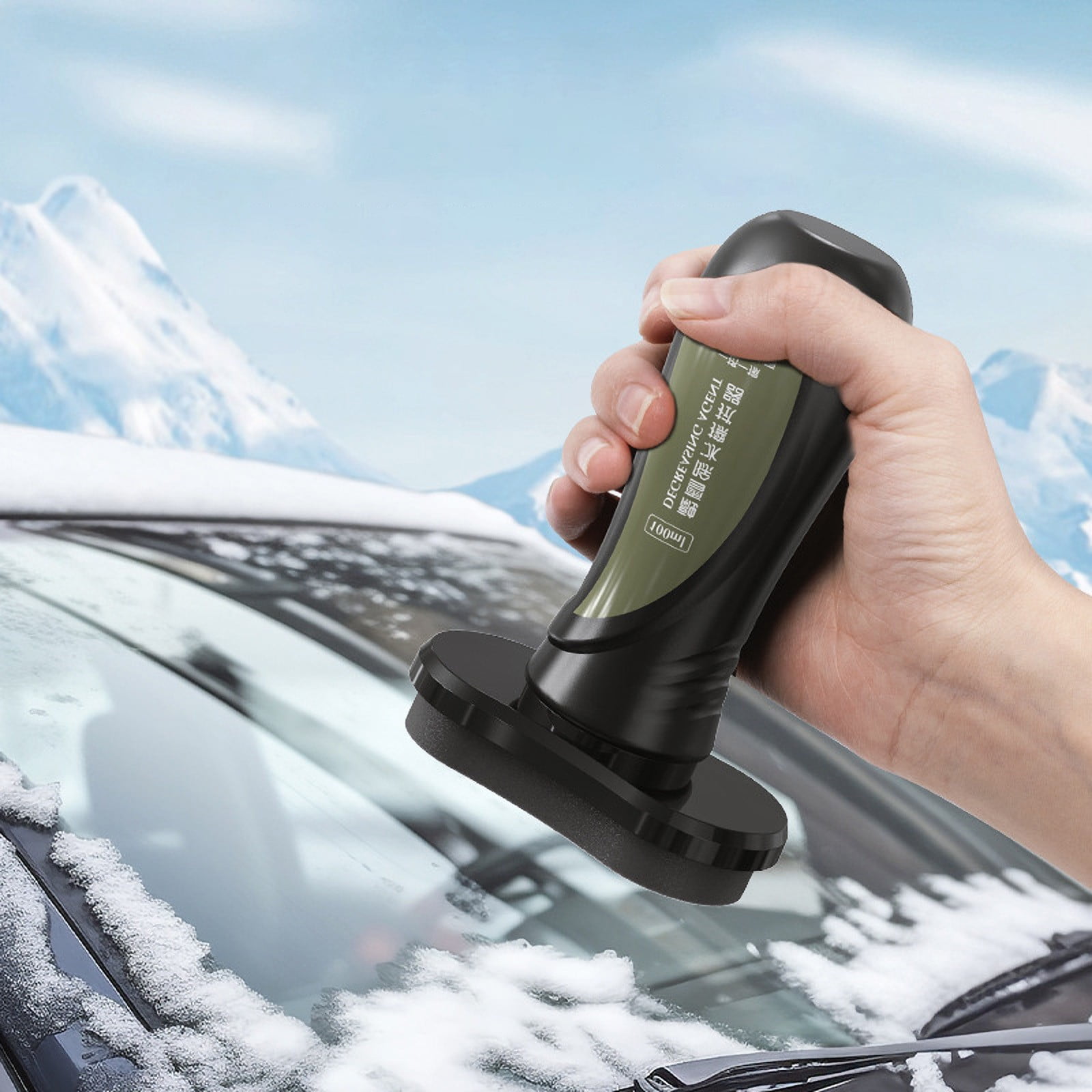 taicans De-Icer for Windshield,Instantly Melts Ice \u0026 Winter Frost For Car Windshields, Windows, Mirrors, Key Locks, \u0026 Latches, Snow Melting Defrost Liquid For Car Window Cleaner